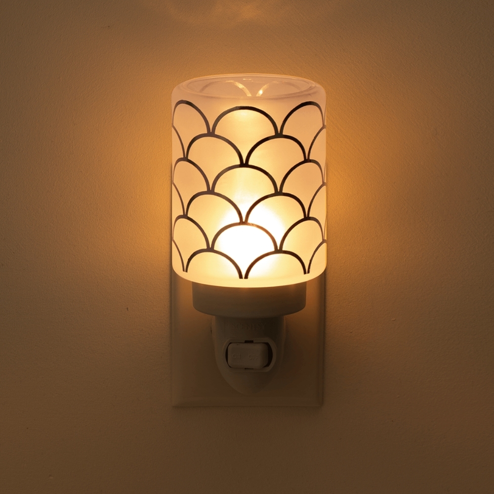 Gold3n Scallops Mini Scentsy Warmer